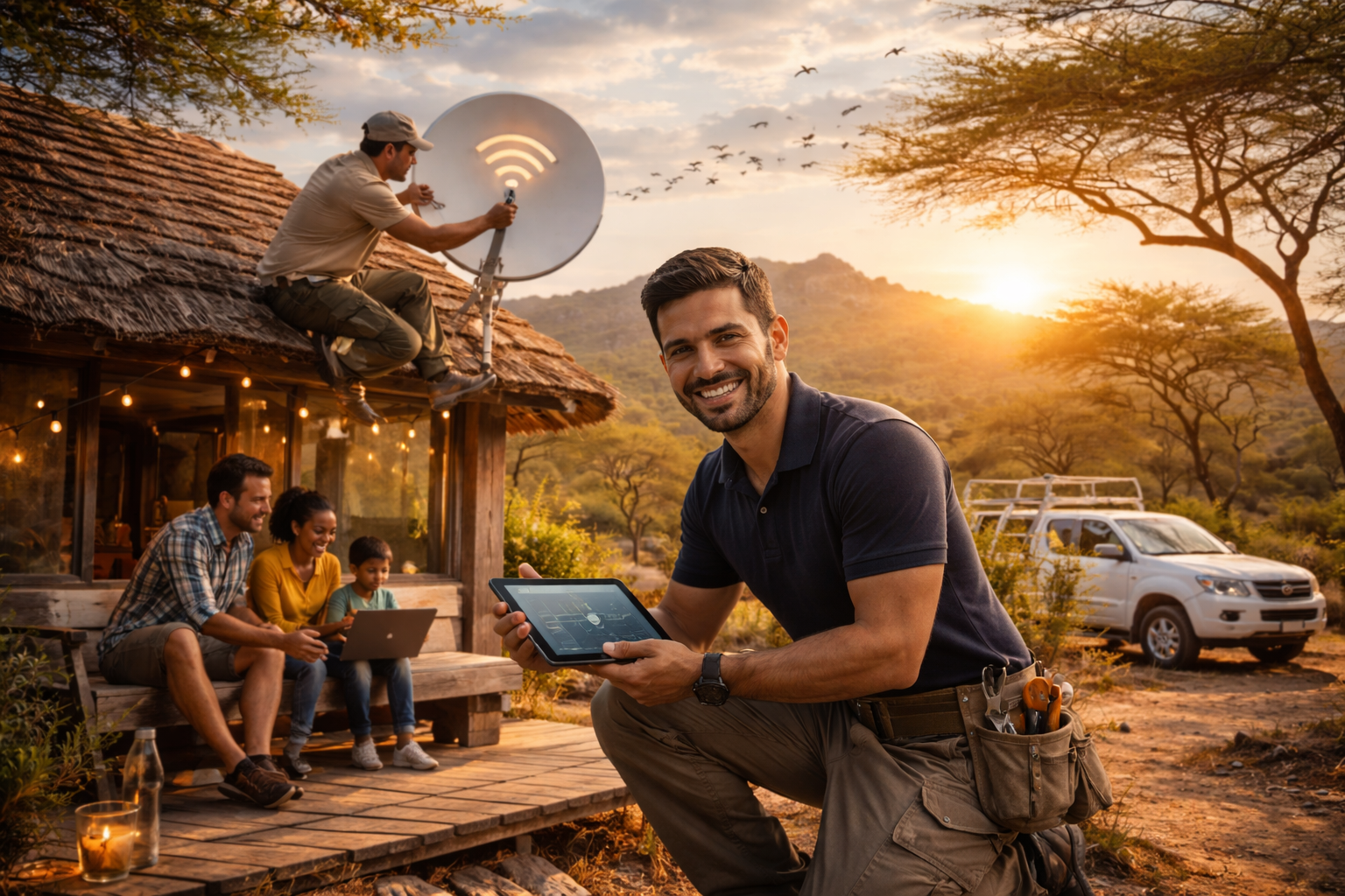 BushNet installation